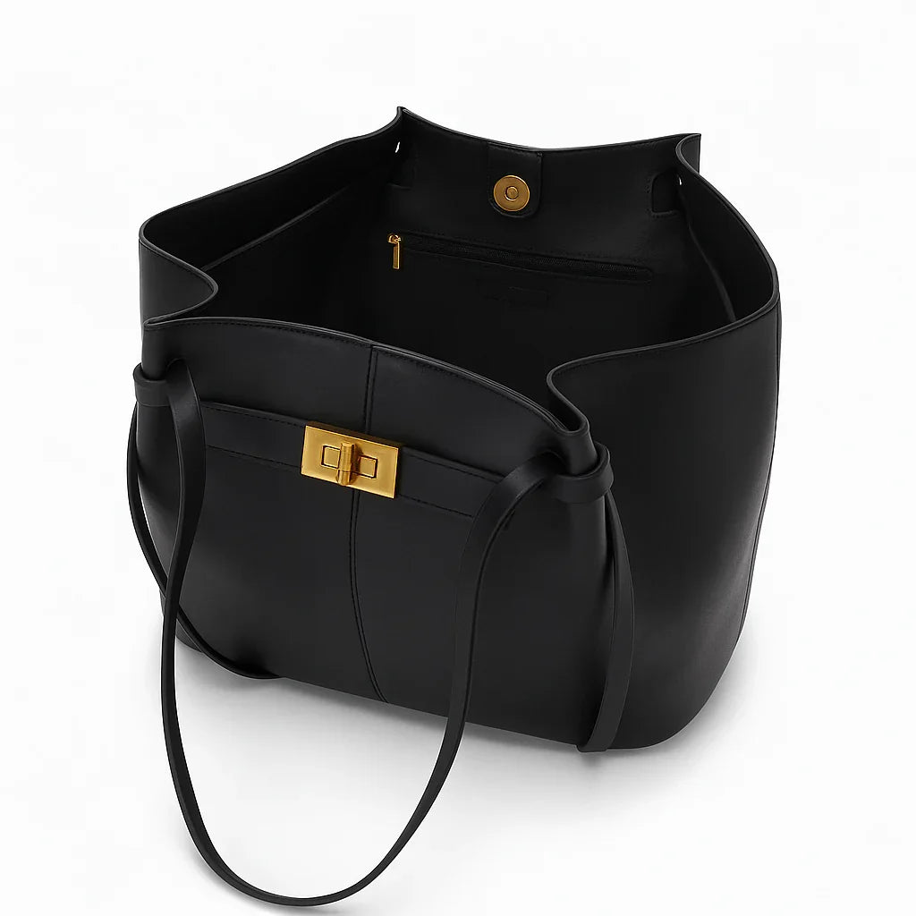 Enora – Grand sac à main rigide