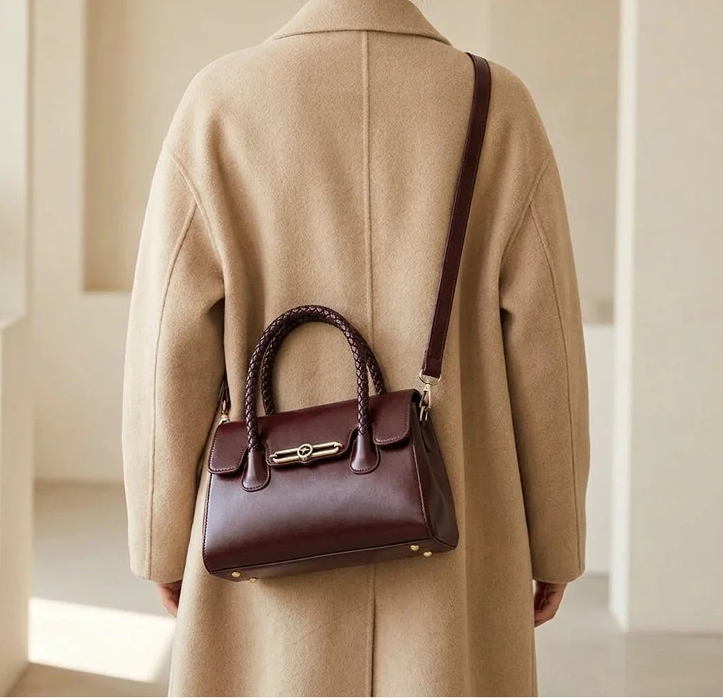 Sac à main bandoulière artisanal - Lucinda