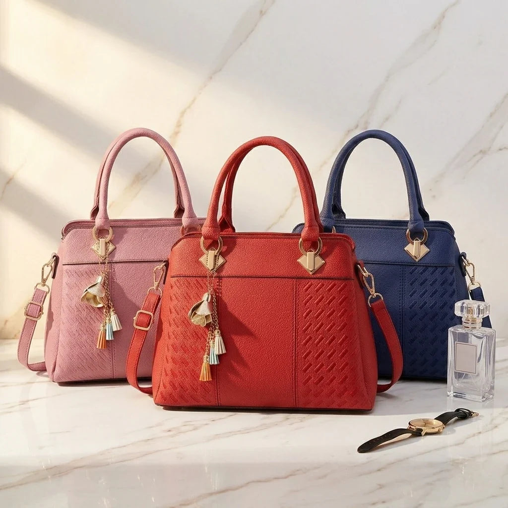 Sac à main bandoulière brodé charmant - Camilla