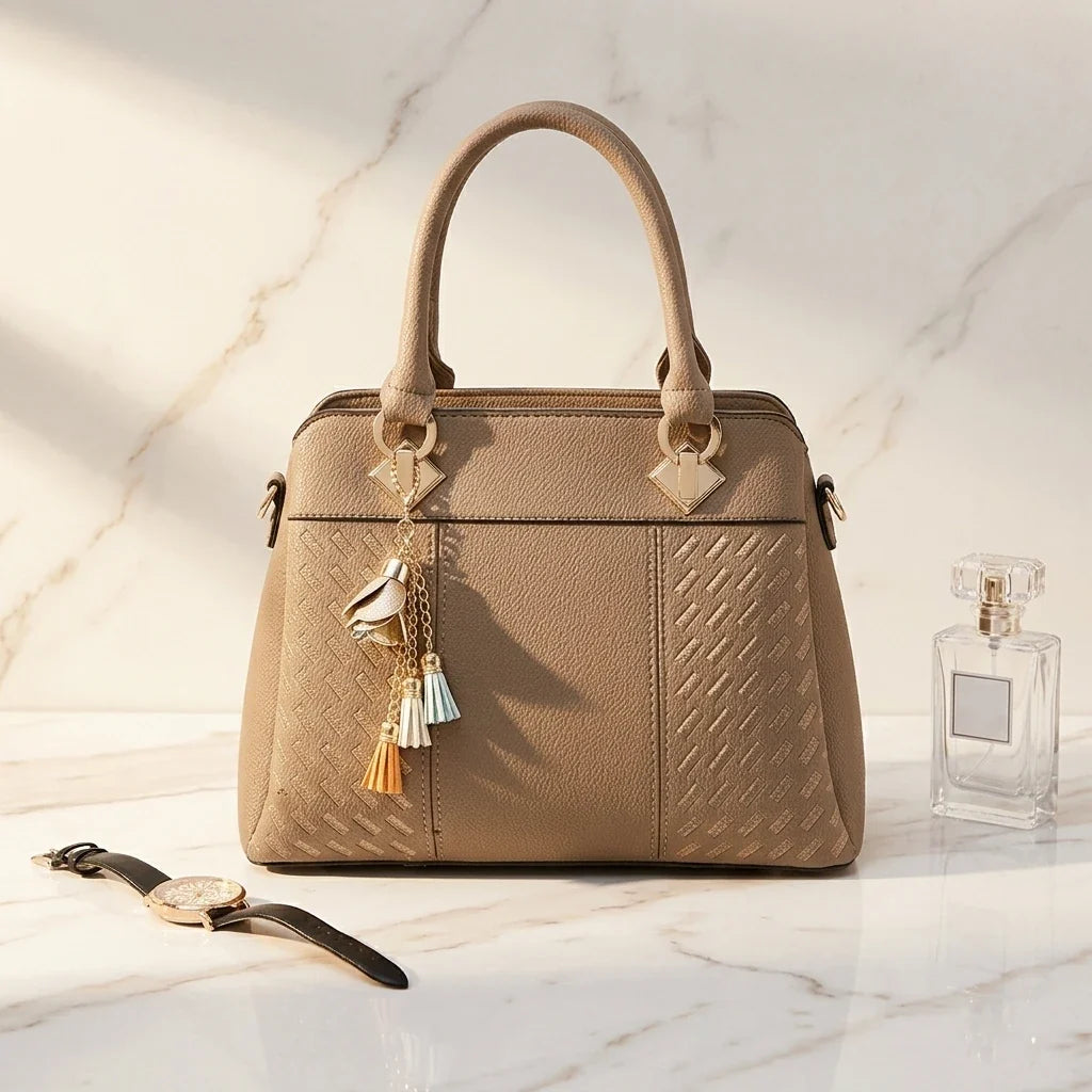 Sac à main bandoulière brodé charmant - Camilla