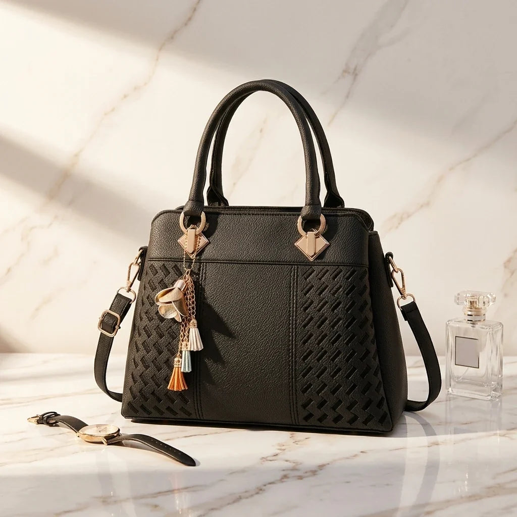 Sac à main bandoulière brodé charmant - Camilla