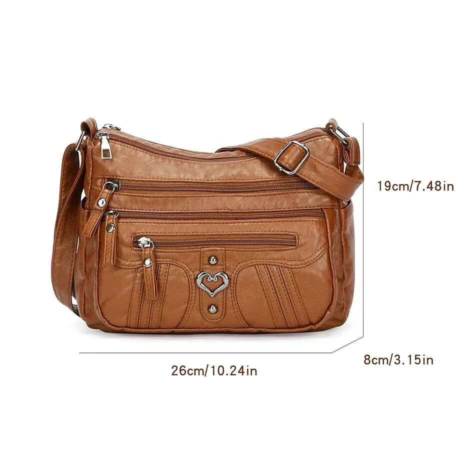 Sac à main bandoulière vintage - Sabrina