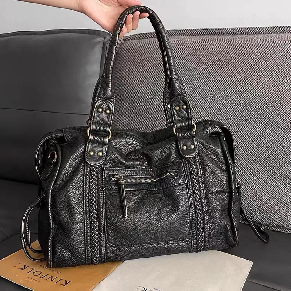 Maeva - Grand sac à main de cours vintage