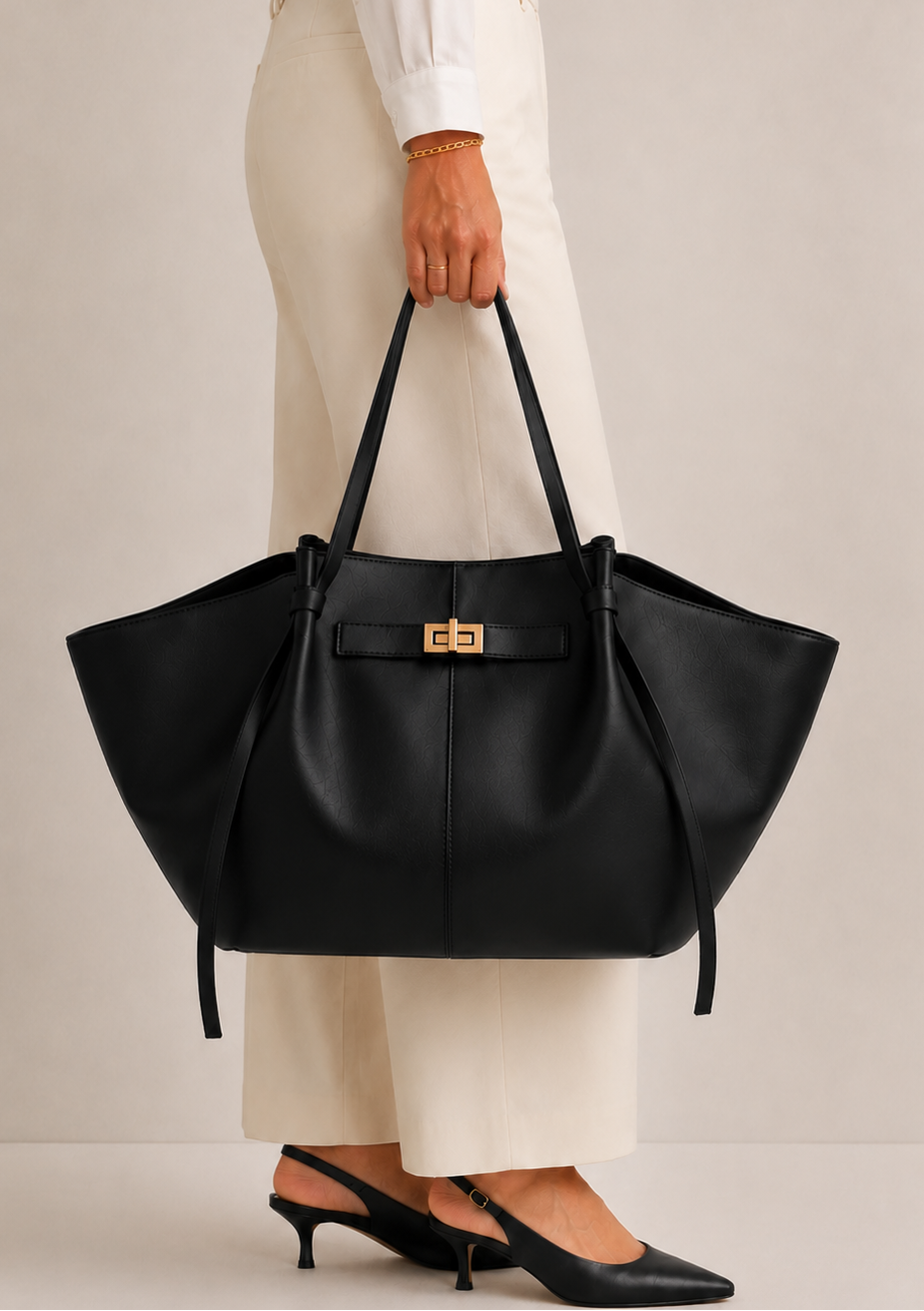 Enora  – Grand sac à main rigide