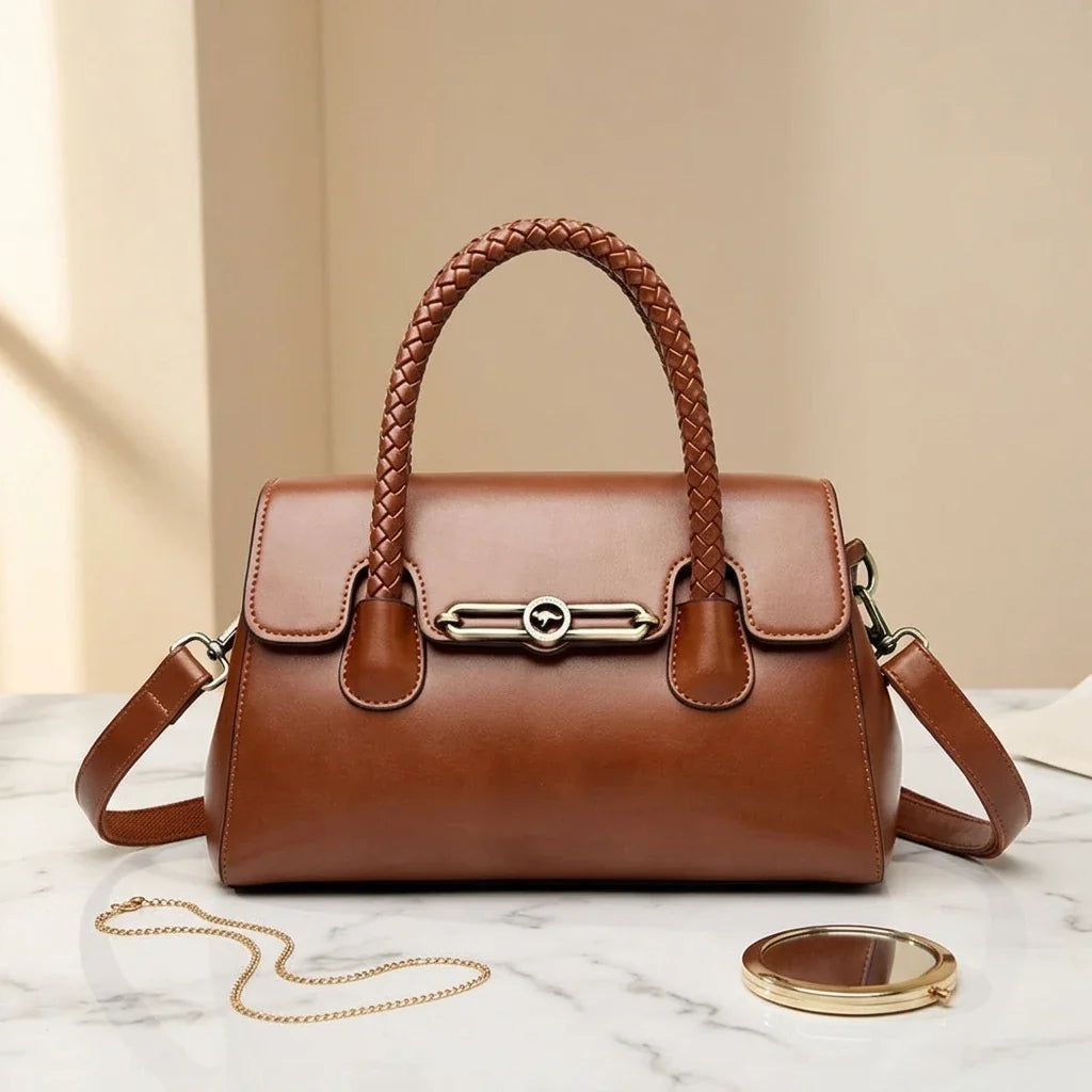 Sac à main bandoulière artisanal - Lucinda