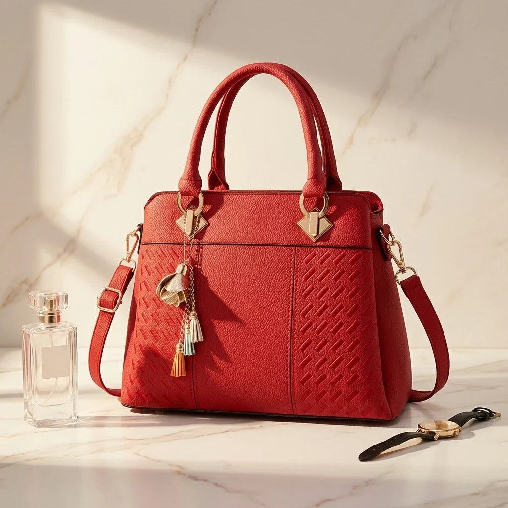 Sac à main bandoulière brodé charmant - Camilla