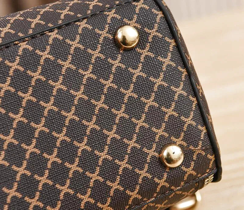 Sac à main bandoulière intemporel à carreaux - Clelia